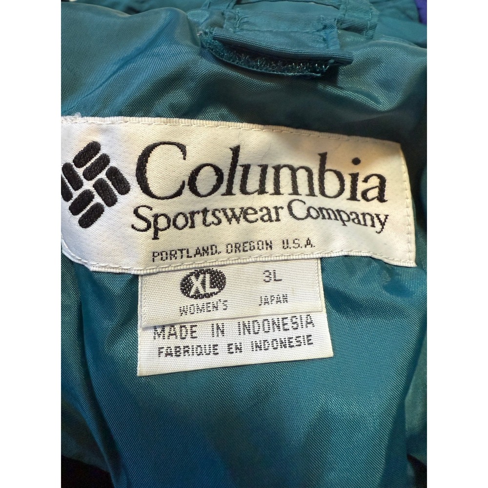 COLUMBIA Bugaboo - Women's Vintage Blue Lined Jacket - Size X-Large XL - Picture 8 of 8